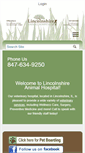 Mobile Screenshot of lincolnshireanimalhospital.com